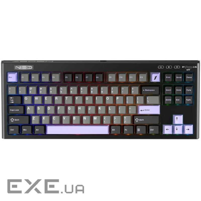 Клавиатура беспроводная 1stPlayer NEO87 Wireless Midnight Violet (NEO87-MV-TLD)