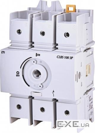 Вимикач навантаження ETI CLBS 100 3р 100A "1-0" без рукоятки (4661405)