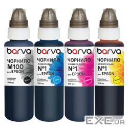 Чорнило Barva Epson Home XP 4х100, special, pigmented BK+C/M/Y (E17-100-MP)