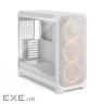 Корпус E-ATX без БЖ, білий, скло Meshify 3 XL White RGB TG Clear Tint FRACTAL DESIGN (FD-C-MES3X-06)
