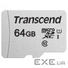 Карта пам'яті TRANSCEND microSDXC 300S 64GB UHS-I Class 10 + SD-adapter (TS64GUSD300S-A)