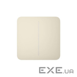 Розумний вимикач Ajax SoloButton 2-gang слонова кістка (000029832)