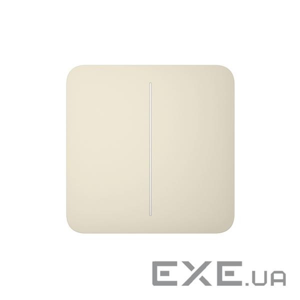 Розумний вимикач Ajax SoloButton 2-gang слонова кістка (000029832)