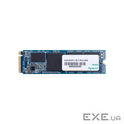 Накопичувач SSD M.2 Apacer AS2280P4 256GB 2280 PCIe 3.0x4 NVMe 3D TLC Read/Write: 2 (AP256GAS2280P4)