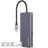 CANYON hub DS-16 13in1 4k USB-C Grey (CNS-TDS16)