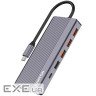 CANYON hub DS-16 13in1 4k USB-C Grey (CNS-TDS16)