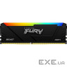 Модуль пам'яті KINGSTON FURY Beast RGB DDR4 3200MHz 32GB Kit 2x16GB (KF432C16BB12AK2/32WP)