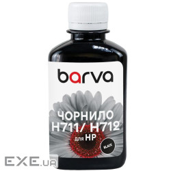 Чорнило Barva HP 711/712 180ml BK, pigment (H711-857)