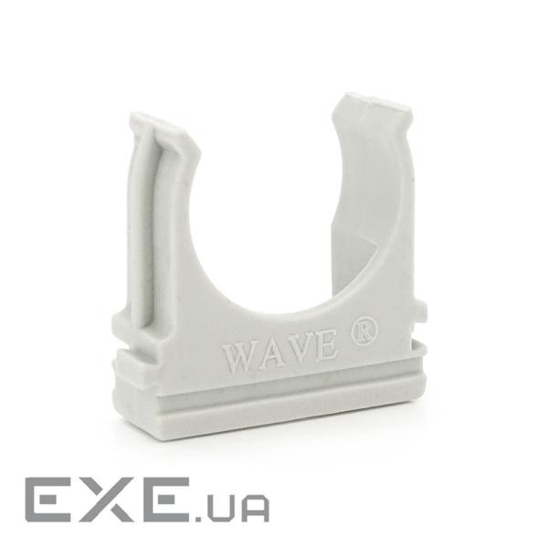 Кріплення для гофри / труби сіра 25 мм (пач. 50шт. ціна за пачку) (YT21333) ) (YT21333)