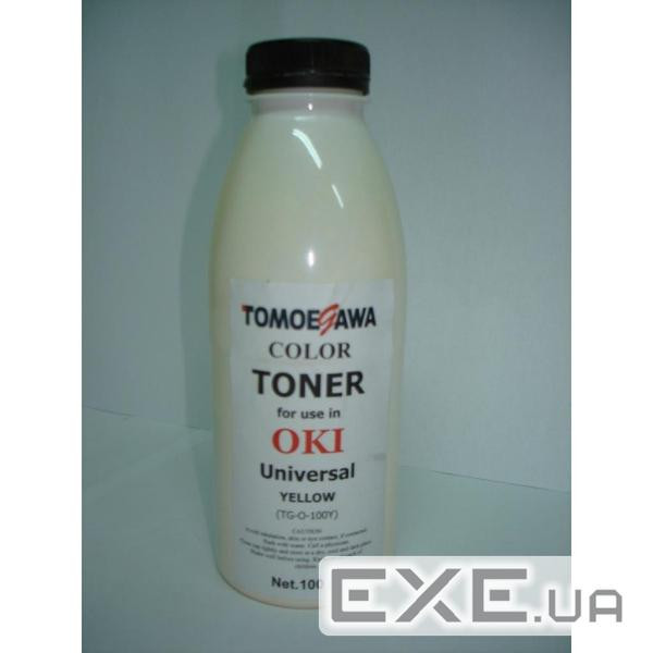 Тонер OKI UNIVERSAL, 100г Yellow Tomoegawa (TG-O-100Y)