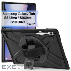 Чохол до планшета BeCover Heavy Duty Samsung Galaxy Tab S8 Ultra/S9 Ultra/S10 Ultra (X900/X (713664)