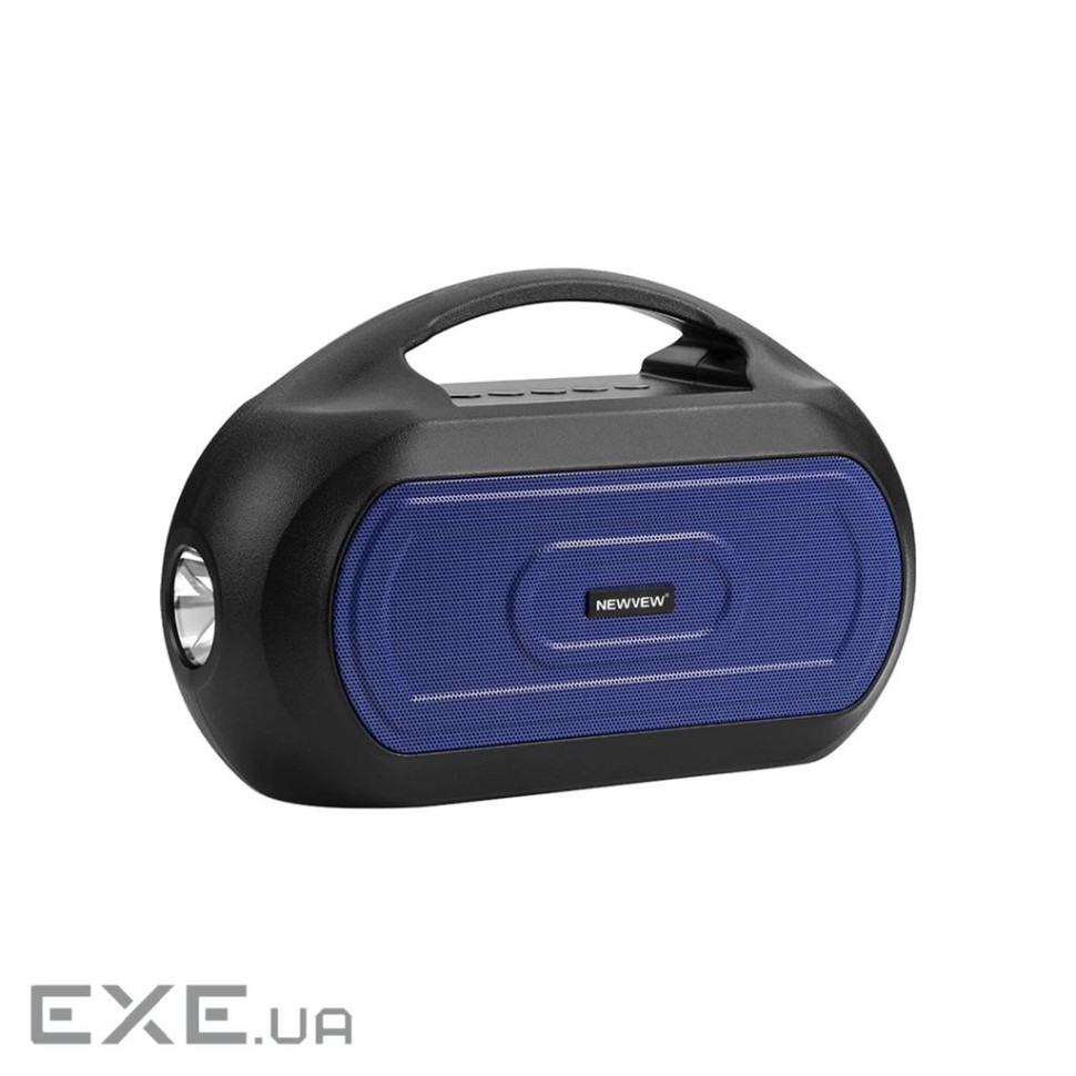 Акустична система NEWVEW NV-V50 Solar Panel/BT/USB/TF/FM/AUX Blue (NWVW-NV-V50-BL)