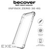 Чохол до мобільного телефона BeCover Anti-Shock Infinix Zero 30 4G (X6731B) Clear (710609)