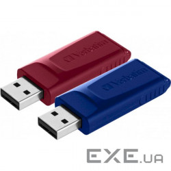 Set of 2 flash drives VERBATIM Store 'n' Go Slider 32GB (49327)
