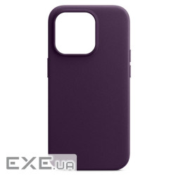 Чохол-накладка Armorstandart Fake Leather для Apple iPhone 14 Pro Dark Cherry (ARM64398)