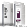 Чохол-накладка Armorstandart Fake Leather для Apple iPhone 14 Pro Dark Cherry (ARM64398)