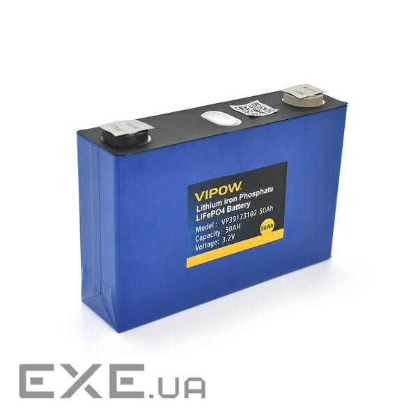 Акумулятор Vipow 3.2V 50AH LiFePO4 (17557)