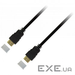 Кабель мультимедійний HDMI M to HDMI M 1.0m V1.4 Piko (1283126473999)
