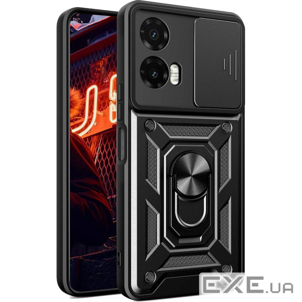 Чeхол-накладка BeCover Military для Motorola Moto G35 Black (713089)