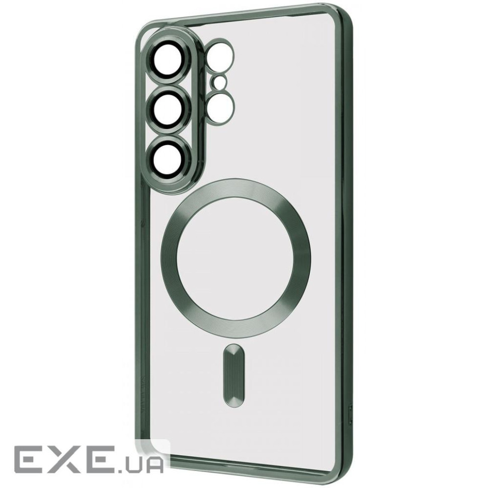 Чехол WAVE Metal Color Case with Magnetic Ring Samsung Galaxy S26 Ultra dark gree (65609 dark green)