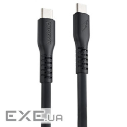 Кабель Proove Eternal Type-C to Type-C 60W (1m) black (CCET60002201)