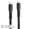 Кабель Proove Eternal Type-C to Type-C 60W (1m) black (CCET60002201)
