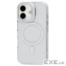 Чохол до мобільного телефона BeCover FIBRA Star Shine MagSafe Apple iPhone 17 White (715417)