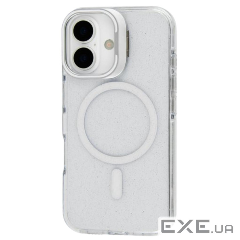Чохол до мобільного телефона BeCover FIBRA Star Shine MagSafe Apple iPhone 17 White (715417)