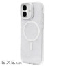 Чохол до мобільного телефона BeCover FIBRA Star Shine MagSafe Apple iPhone 17 White (715417)