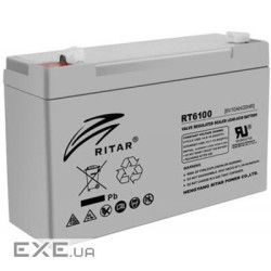 Акумуляторна батарея RITAR RT6100 (6В, 10Ач)