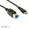 Кабель для принтера USB-C 3.0 to BM 1.5m PowerPlant (KD00AS1275)