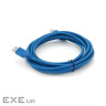 Кабель USB 3.0 AM / BM 3,0 м blue для периферії (YT-3.0AMBM-3.0BL) (YT-3.0AMBM-3 (YT-3.0AMBM-3.0BL)