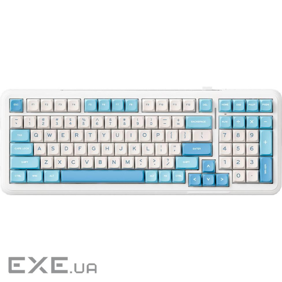 Клавиатура беспроводная MCHOSE K99 Sky Blue (K99-1A)