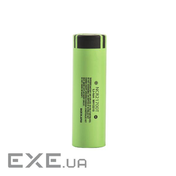 Акумулятор 21700 Li-Ion NCR 21700T, 5000mAh,3.7V-4.2V, Green, 2 шт. в упаковці, ціна за 1 (MH12210) 1 (MH12210)