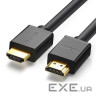 Кабель мультимедійний HDMI M to HDMI M 1.0m V2.0 4K Ugreen (10106)