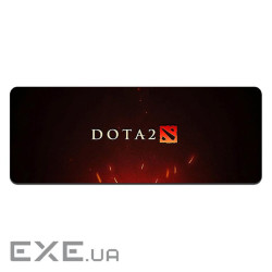 Килимок 300*700 тканинний DOTA2, товщина 2 мм, колір Black-Red, OEM (DOTA2-BR) Black-Red, OEM (DOTA2-BR)