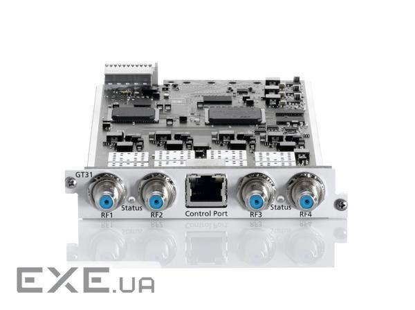 Зовнішній інтерфейс WISI GT31W (DVB-S/S2/T/T2/C/ISDBT. Плата тюнера з універсальними входами) )