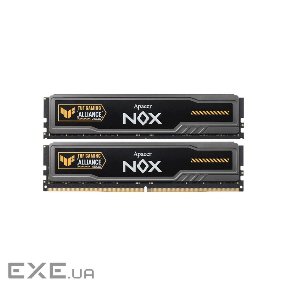 Модуль пам'яті APACER Nox TUF DDR5 5200MHz 32GB Kit 2x16GB (AH5U32G52C522UTAA-2)