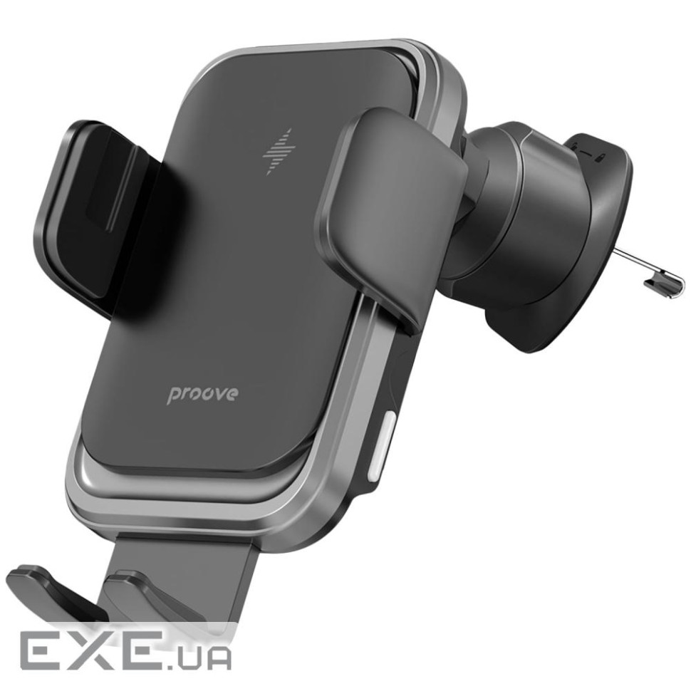 Автотримач з бездротовою зарядкою Proove Nitro Charge 15W black (WHNC15002001)