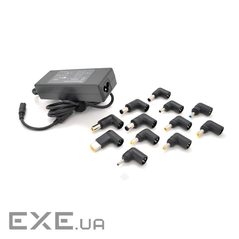 Універсальний БП 90W, корпус - пластмаса, ручне регулювання, 12 Г-подібних роз&apos,ємів, Бл (02766) (02766)