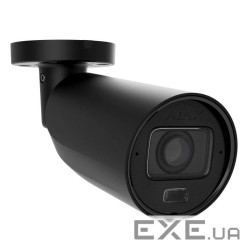 5 Mp IP варіофокальна відеокамера з гібридним підсвічуванням Ajax BulletCam HLVF (5 Mp) Black (2.8-1