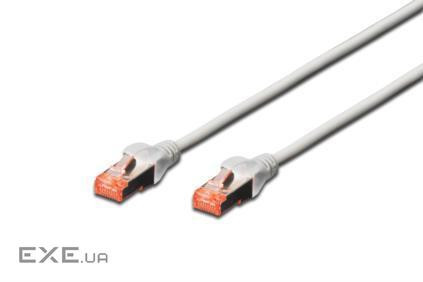 Патч корд Digitus S-FTP, cat 6, 1.5м, AWG 27/ 7, серый (DK-1644-015)