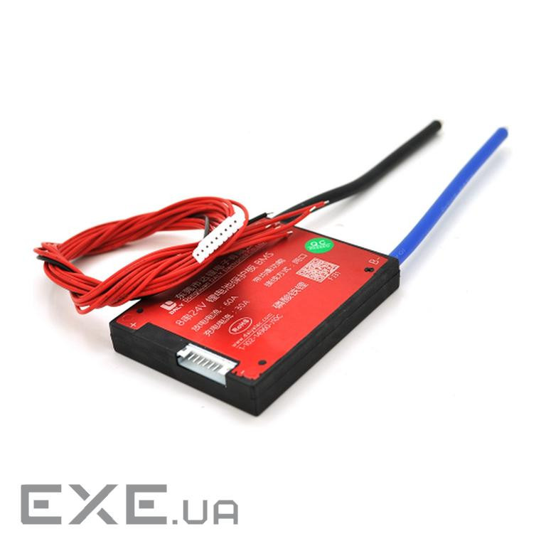 BMS контролер DaLy LiFePO4 24V 8S 60A (DL8S-60A)