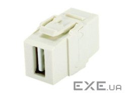 Модуль KeyStone USB 2,0 Female A-A білий (NKUSBAAIW)