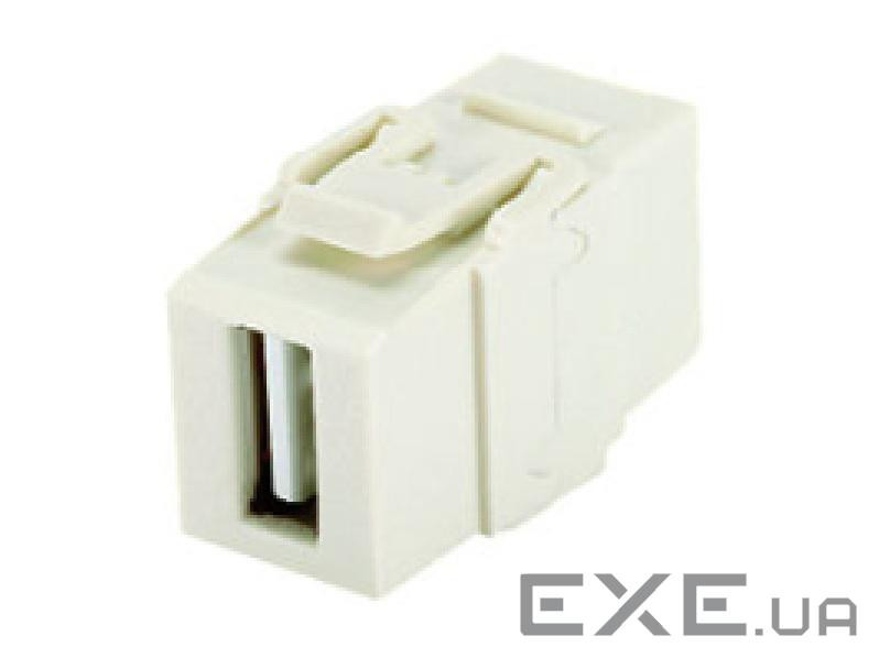 Модуль KeyStone USB 2,0 Female A-A білий (NKUSBAAIW)