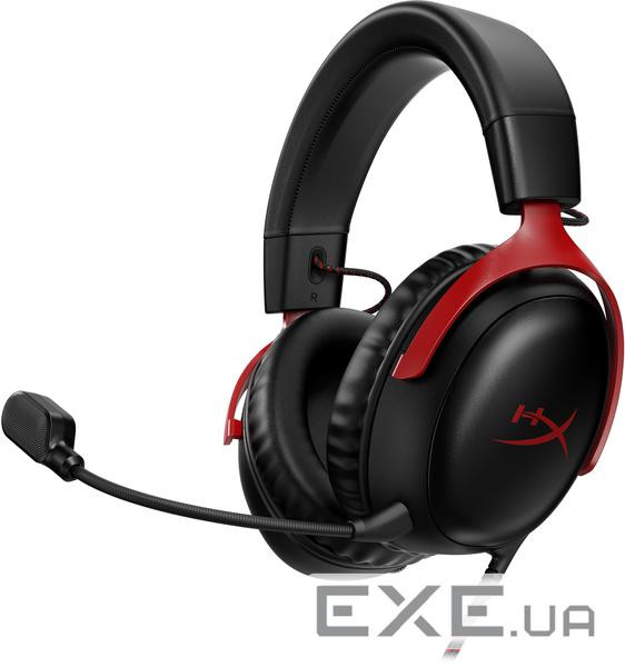 Навушники HyperX Cloud III Black-Red (727A9AA)