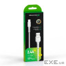 Дата кабель USB 2.0 AM to USB-C 1.0m 3A white Grand-X (PC-05W)