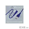 Дата кабель USB 2.0 AM to Lightning 1.2m blue Promate (powerline-ai120.blue)