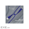 Дата кабель USB 2.0 AM to Lightning 1.2m blue Promate (powerline-ai120.blue)