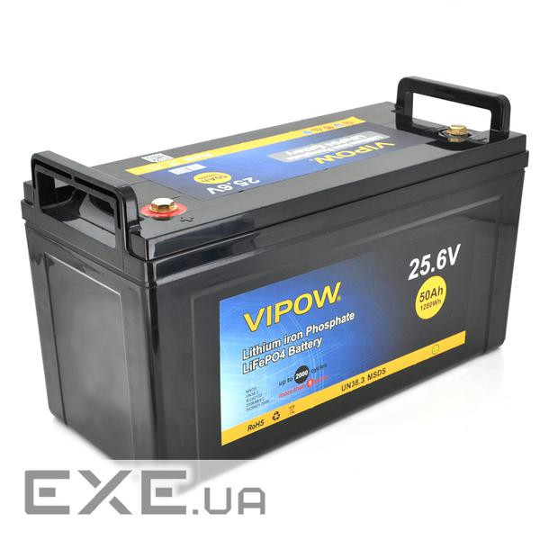 Батарея LiFePo4 Vipow LiFePO4 25.6V-50A (LiFePO4256-50/40)